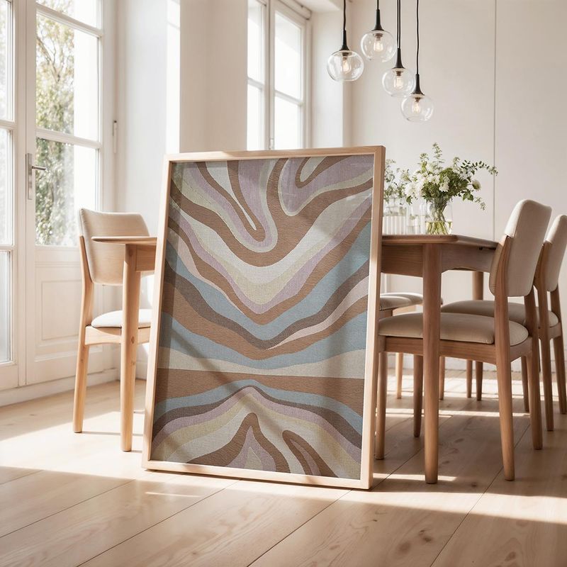 MINI BEIGE LAND wall tapestry