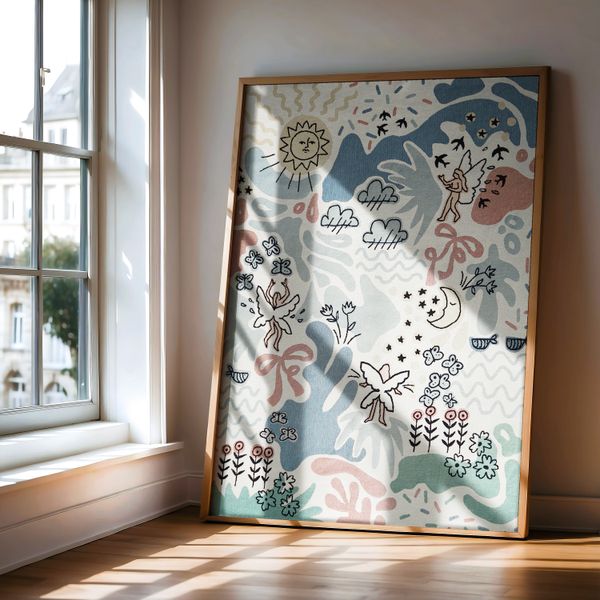 Bilde av DOODLE veggteppe